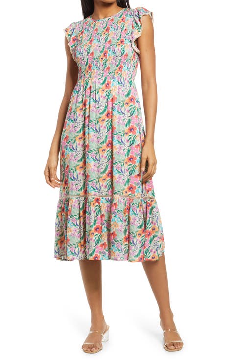 Blossom & Bloom Floral Smocked Dress