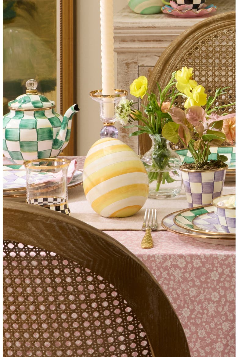 Sunshine Stripe Mini Egg, Alternate, color, YELLOW