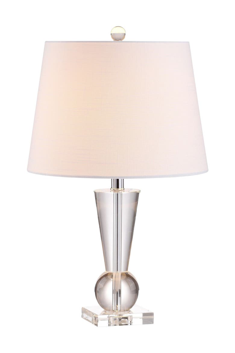Wynne 22" Crystal LED Table Lamp, Clear, Main, color, Clear
