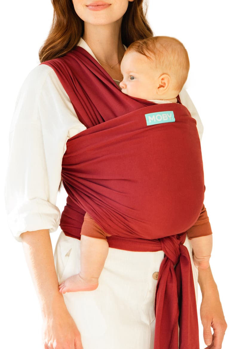 Classic Baby Wrap Carrier, Main, color, RUBY