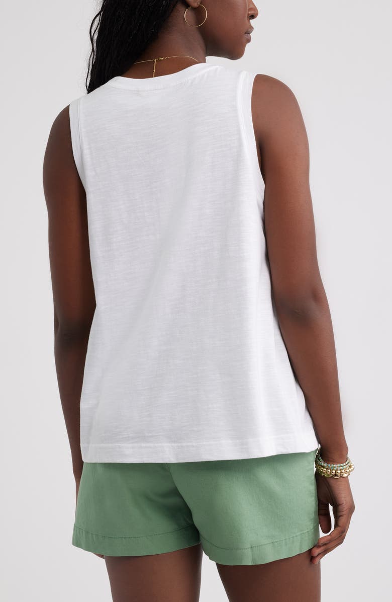 Caslon<sup>®</sup> Cotton Blend Slub Swing Tank, Alternate, color,