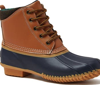 Lands’ End thinsulate suede leather duck shoes 10EEE Men main image 2