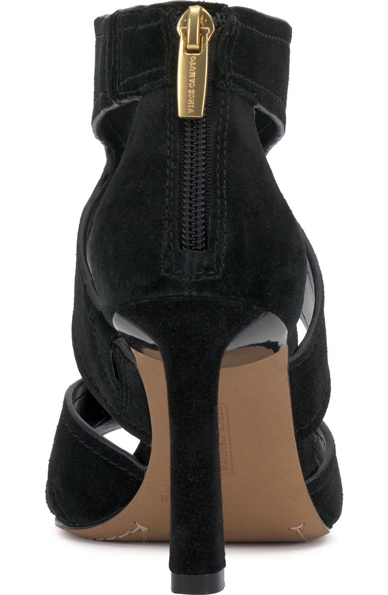 Vince Camuto Lyle Sandal, Alternate, color, Black Sisued