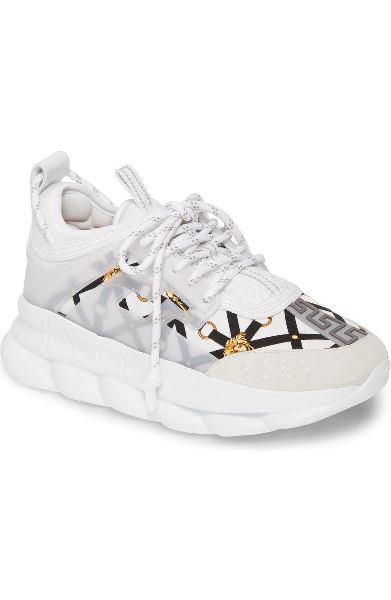 Versace Chain Reaction Sneaker, Main, color,