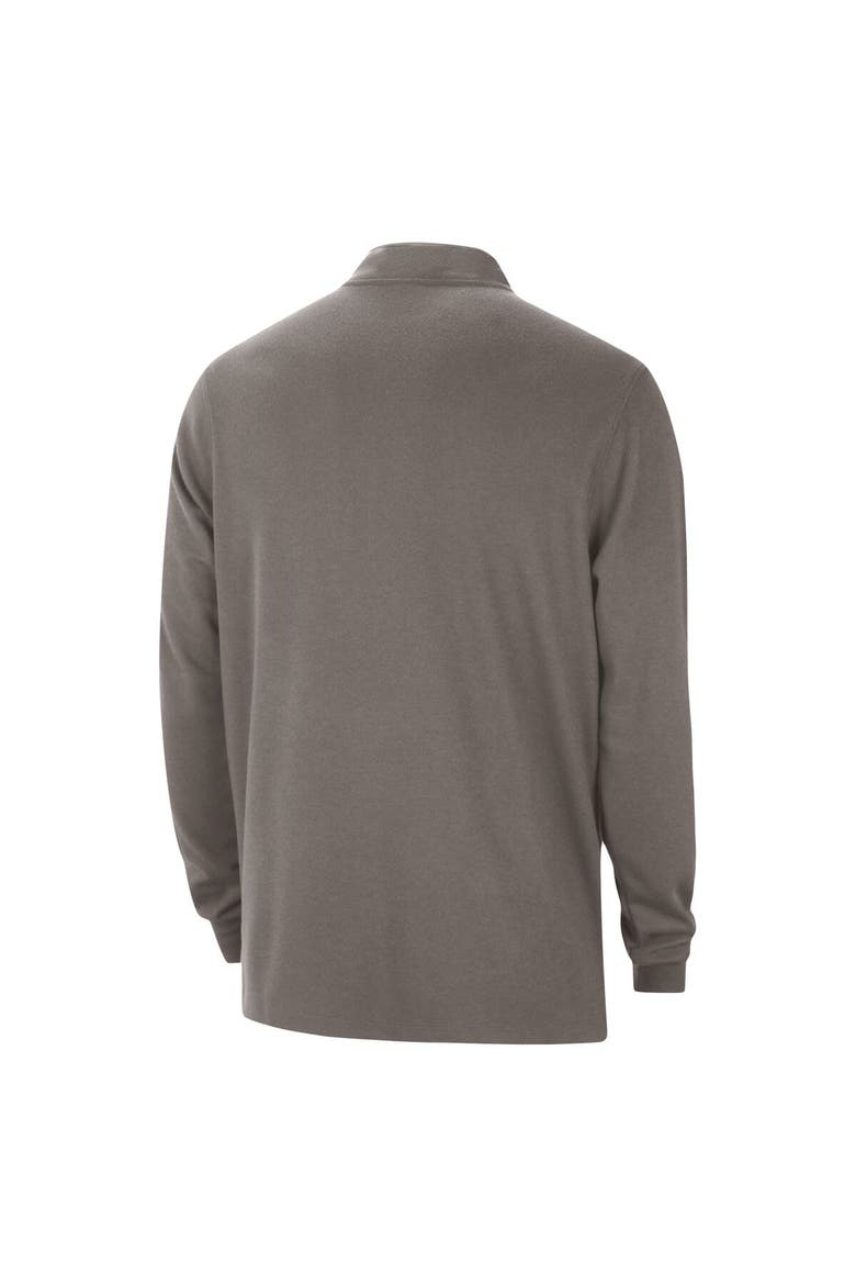 Men's Nike Olive Boston Celtics Authentic Performance Half-Zip Jacket, Alternate, color, Olive