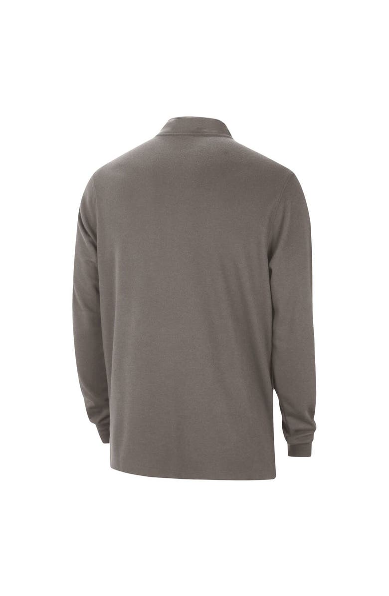 Nike Men's Nike Olive Boston Celtics Authentic Performance Half-Zip Jacket, Alternate, color, 