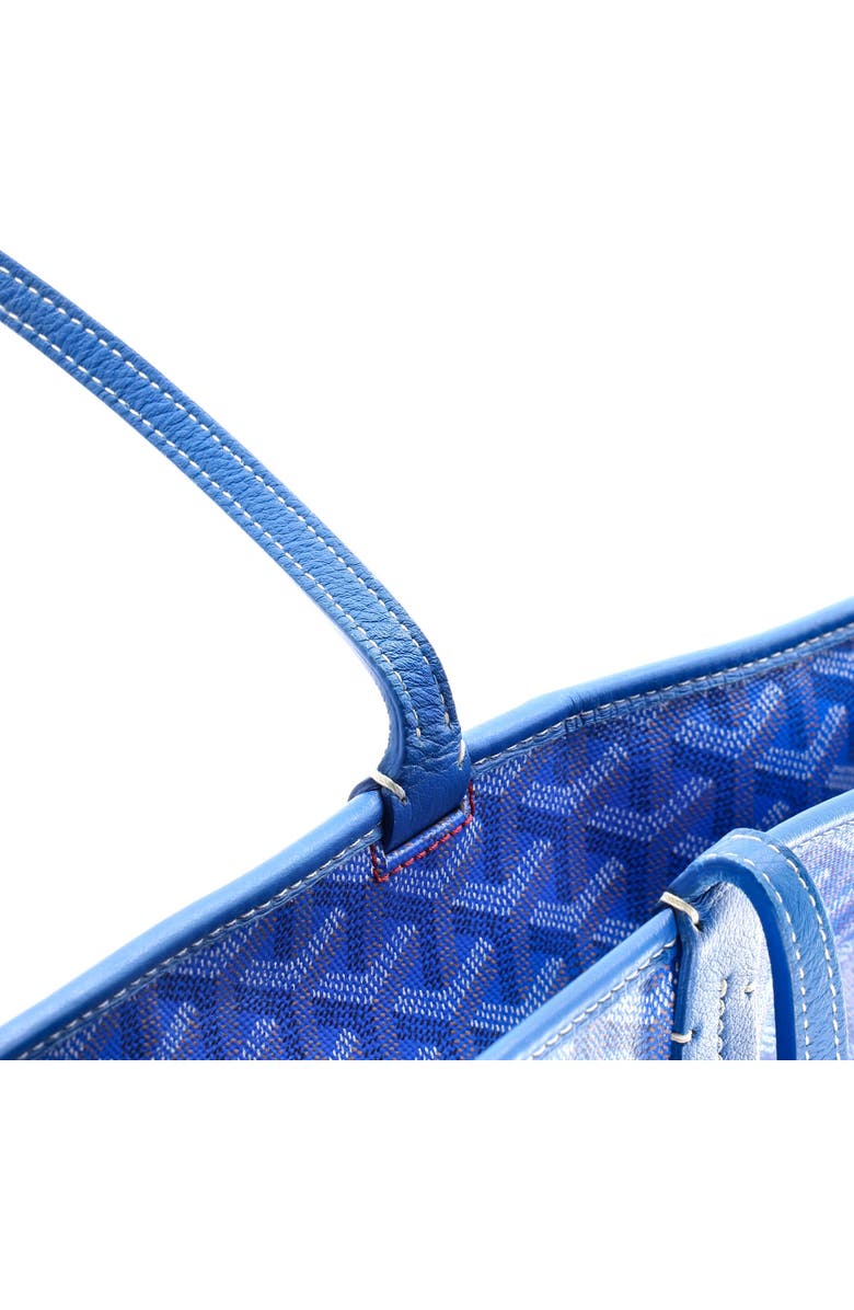 Pre-Owned Goyard Artois Tote Coated Canvas MM, Alternate, color, Blue