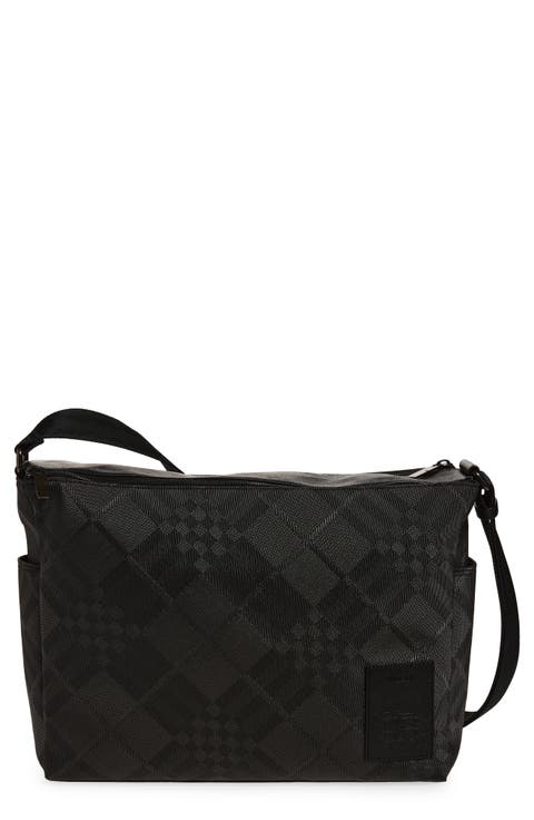 Chester Check Jacquard Messenger Bag