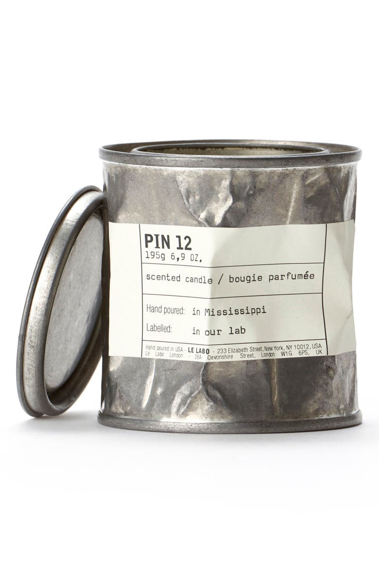 Le Labo Pin 12 Vintage Candle Tin, Main, color, 