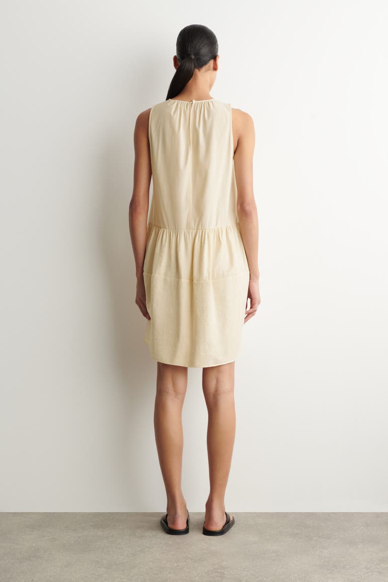 Paneled Mini Dress, Alternate, color, BUTTER YELLOW
