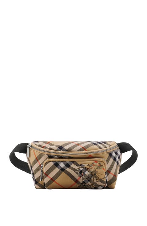Small Check Belt Bag