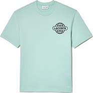 Lacoste Relaxed Fit Logo Cotton Graphic T-Shirt