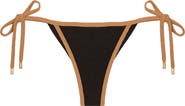 ViX Paula Hermanny Fir Lily Side Tie Bikini Bottoms