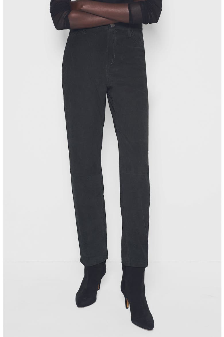 Cindy Supersuede Slim Jeans, Main, color, Black