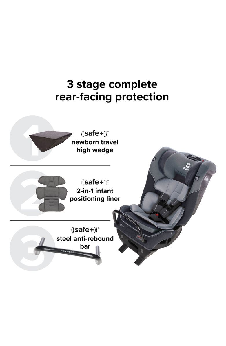 Diono Radian<sup>®</sup> 3QX All-in-One Convertible Car Seat & Bonus Pack, Alternate, color, 