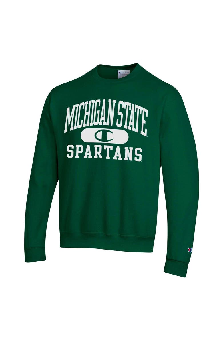 Champion Men's Champion Green Michigan State Spartans Arch Pill Sweatshirt, Alternate, color, Green