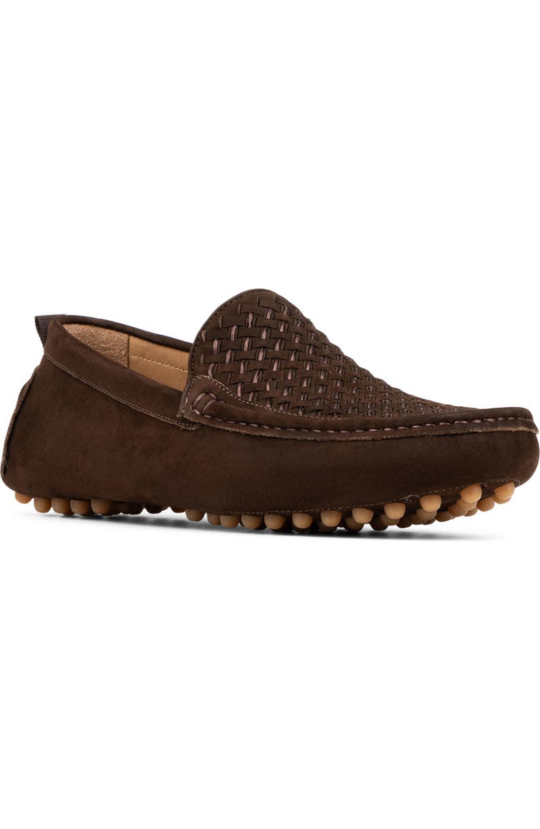 Donald Pliner Rafferty Driver Loafer, Main, color, Chocolate Brown