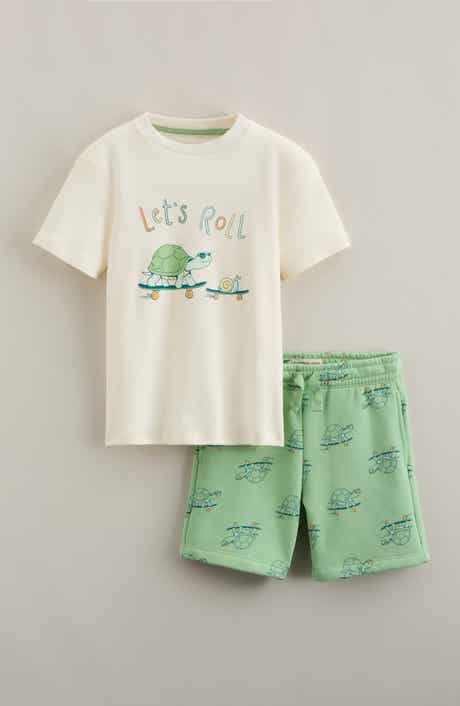 Kids' Graphic T-Shirt & Shorts Set