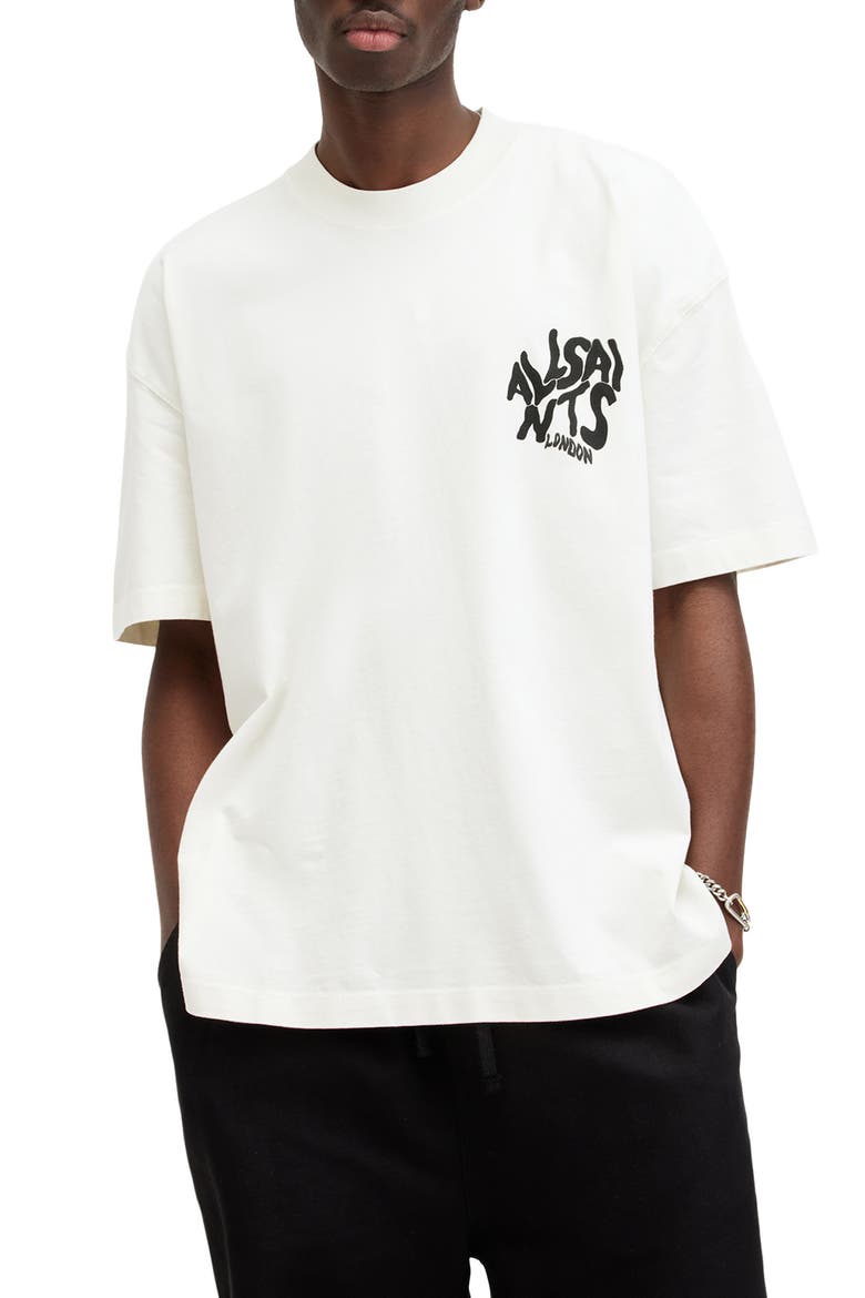 Orlando Logo Oversize Graphic T-Shirt, Alternate, color, ASHEN WHITE