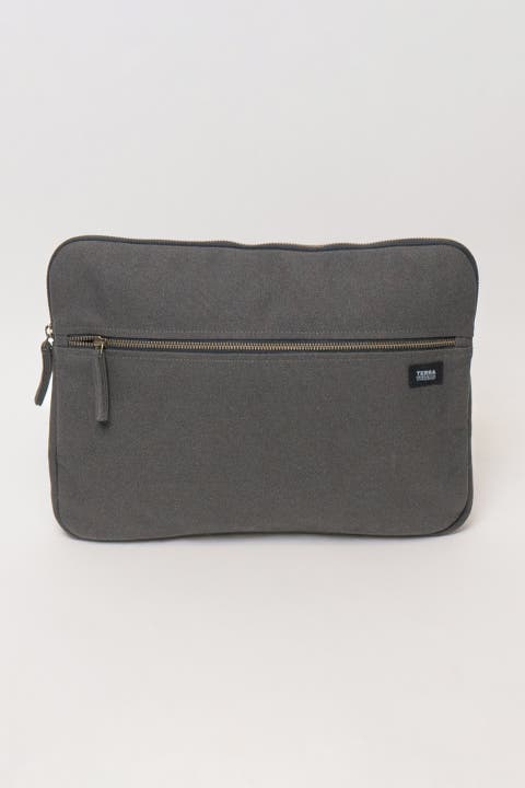 15.6-Inch Organic Cotton Laptop Sleeve