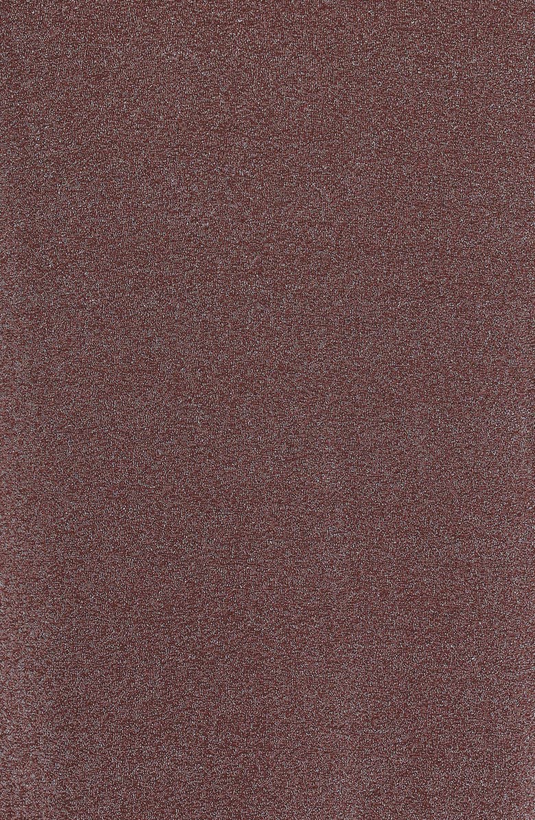 Petal & Pup Oraton Metallic Off the Shoulder Long Sleeve Maxi Dress, Alternate, color,