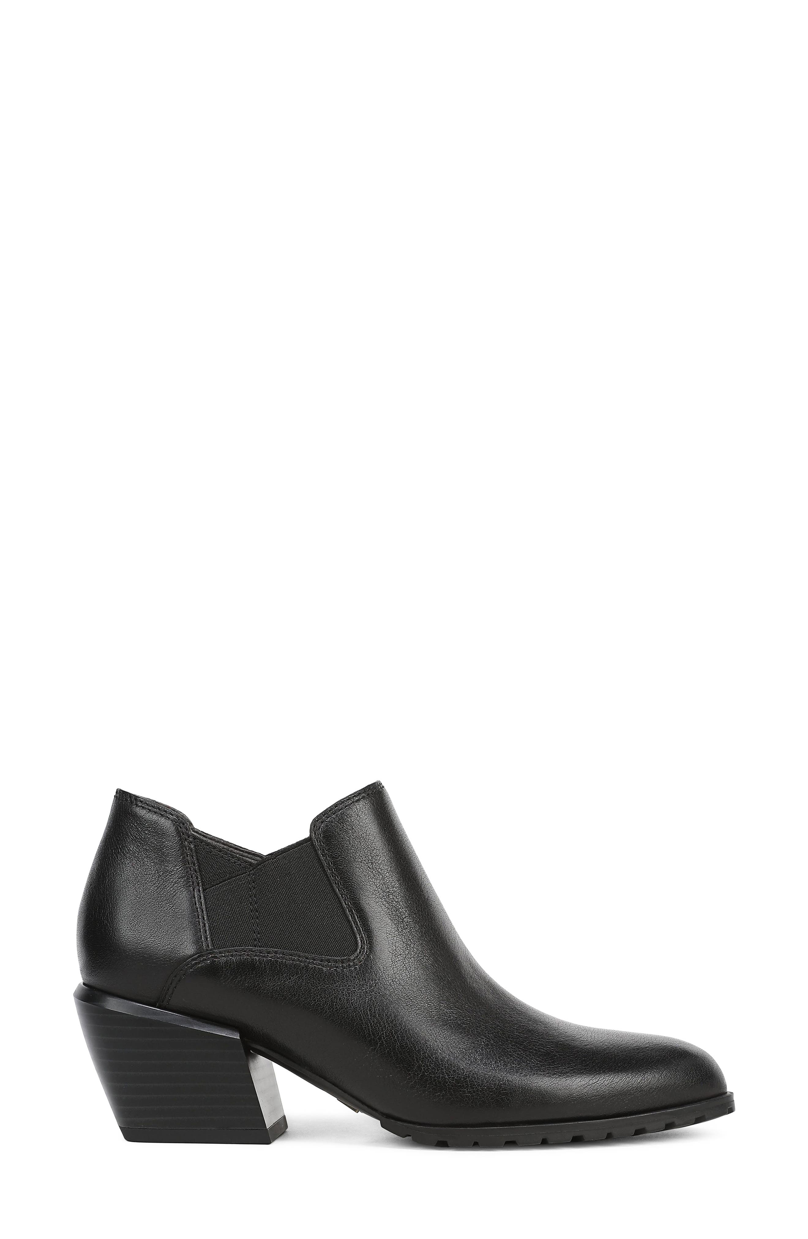 Vionic Bethany Bootie, Alternate, color, Black Leather