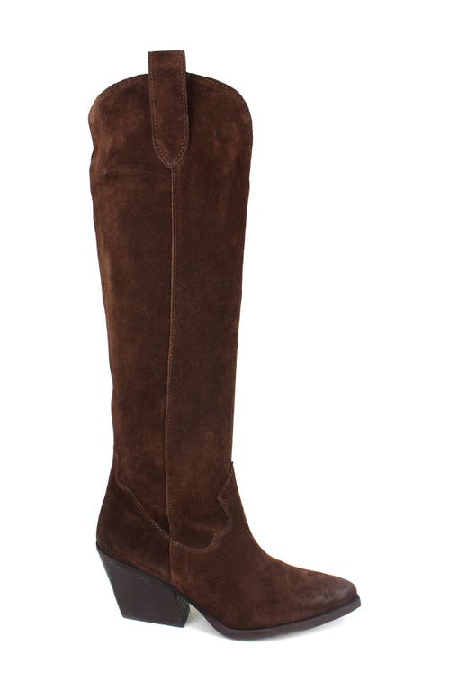 Zigi Valezka Knee High Boot In Brown
