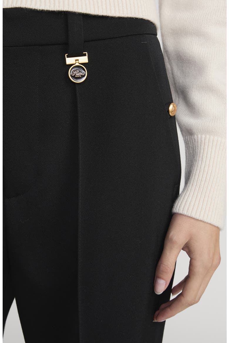 Ritz High Waist Wide Leg Pants, Alternate, color, BLACK