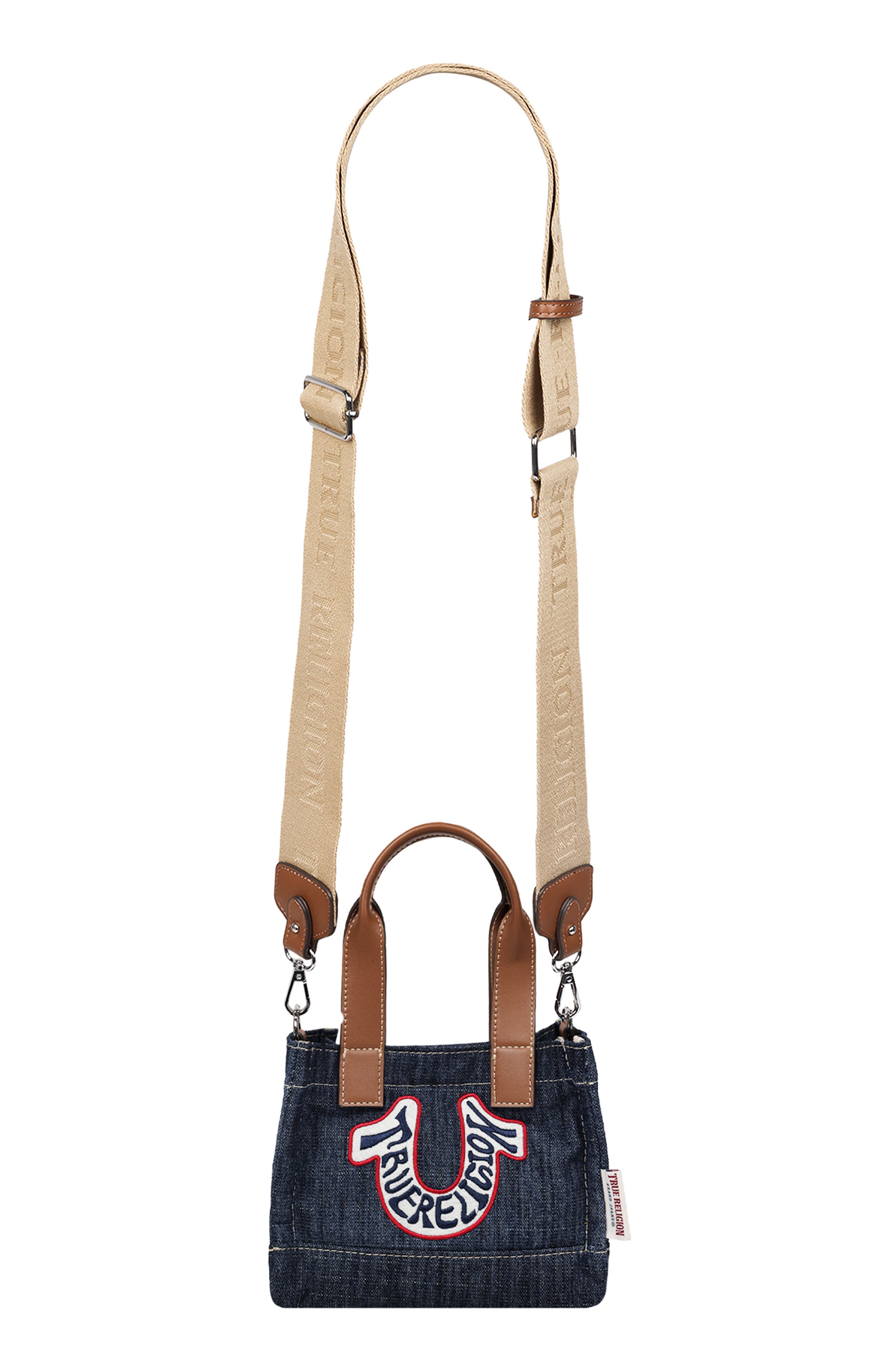 True Religion Retro Horseshoe Crossbody Bag, Alternate, color, 