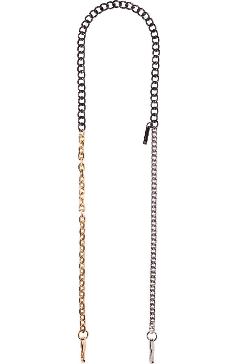 Marc Jacobs Chain Guitar Bag Strap, Main, color, Multi Rust/ Copper