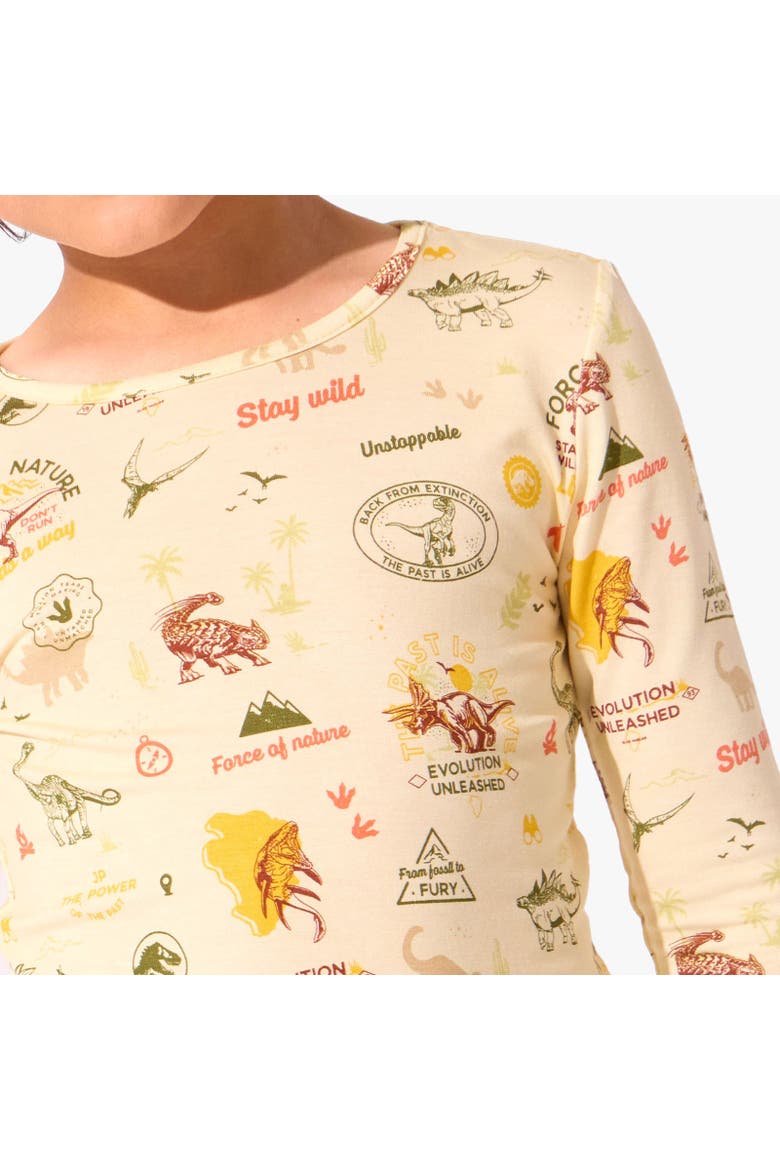 Kids' Jurassic Park Origins Set of 2 Piece Pajamas, Alternate, color, Jurassic Park: Origins