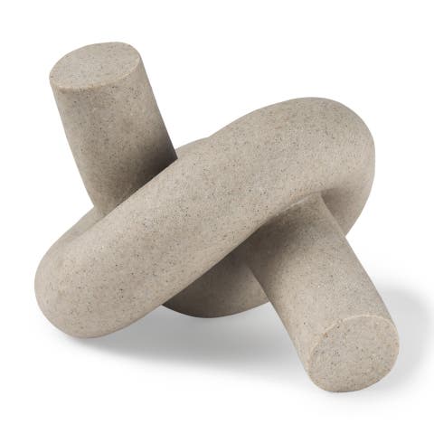 Otto Resin Knot Sculpture Decorative Object