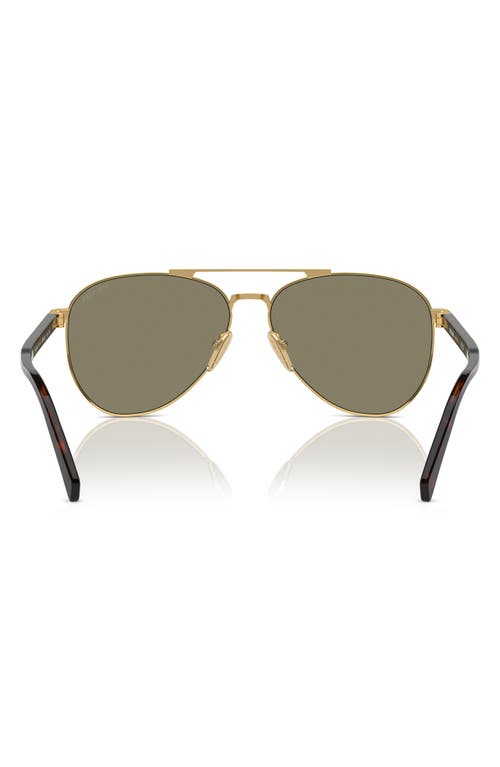 Prada 58mm Pilot Sunglasses
