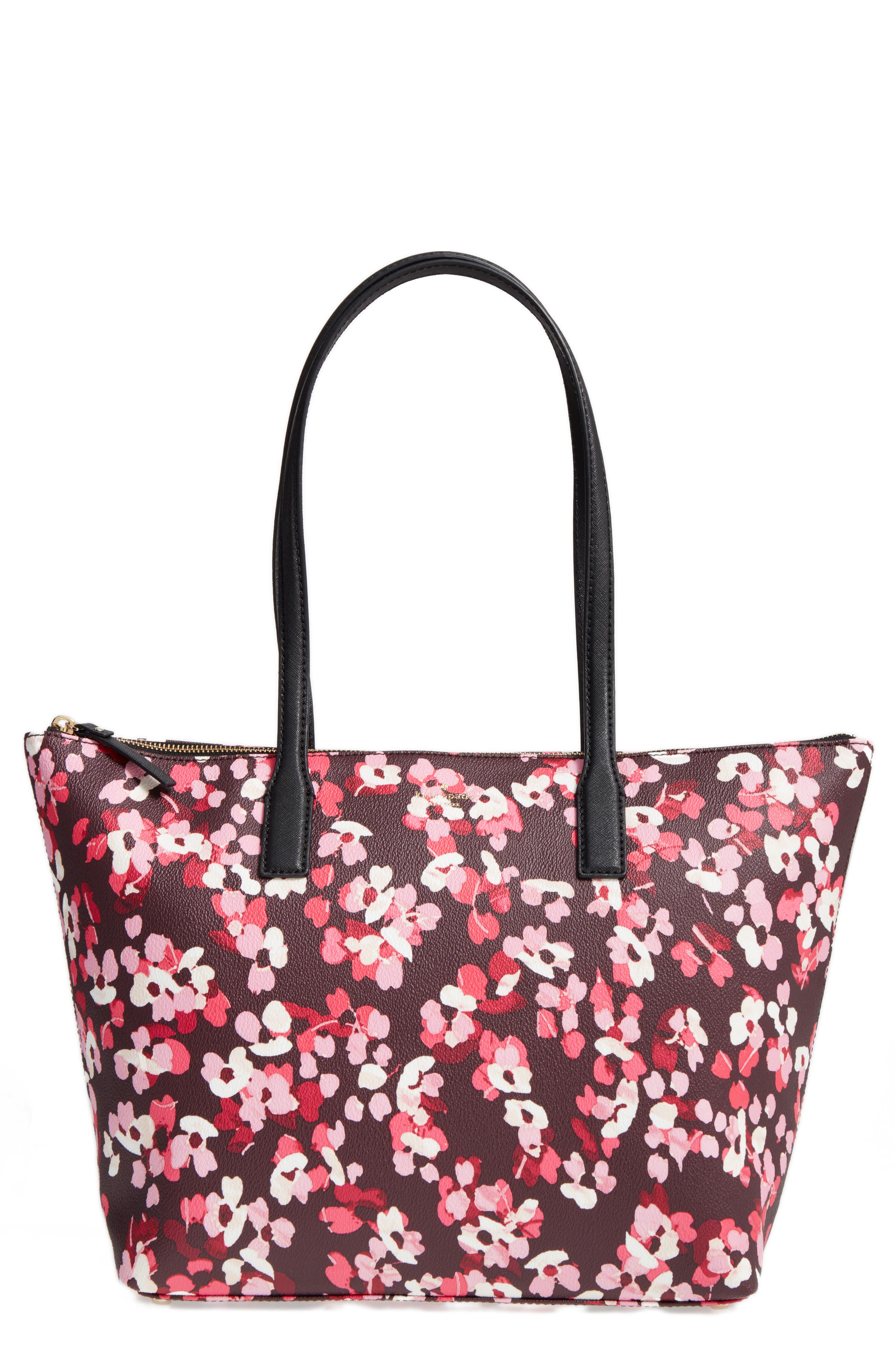 Kate Spade New York young lane - nyssa coated canvas tote, Main, color, 