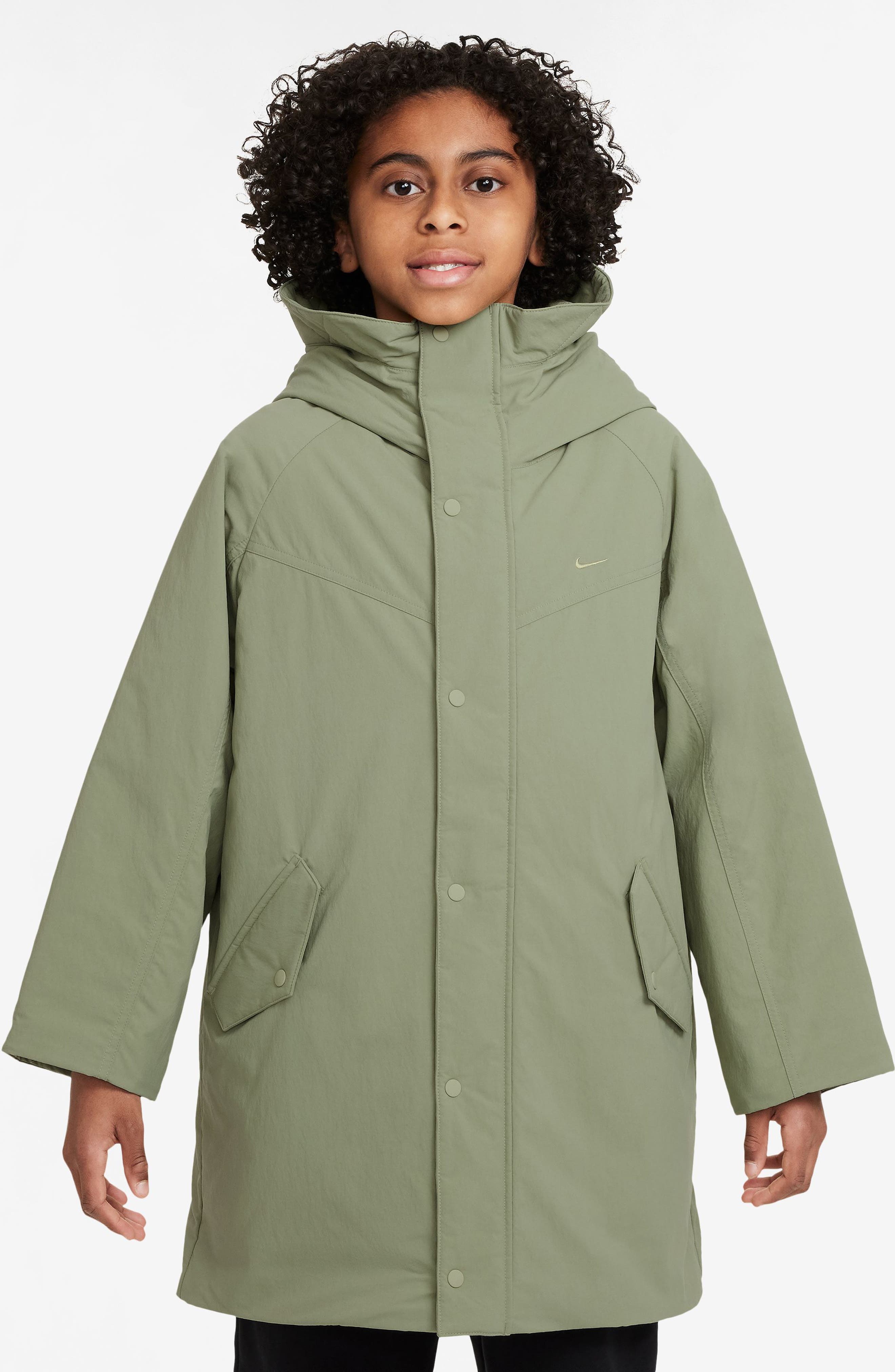 Nike Kids' Sportswear Metro Ground Water Repellent Oversize Grand Parka