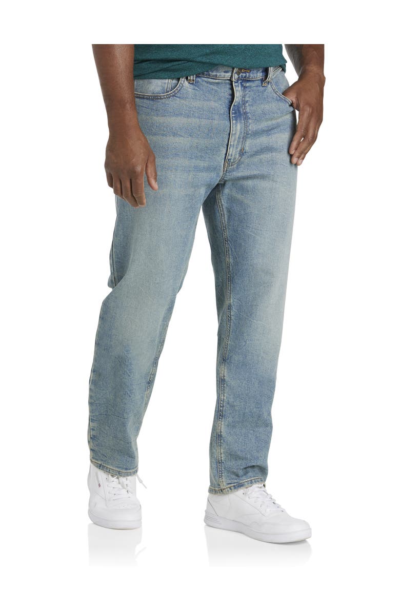 True Nation by DXL Athletic-Fit Yellowstone Jeans, Main, color, Yellowstone