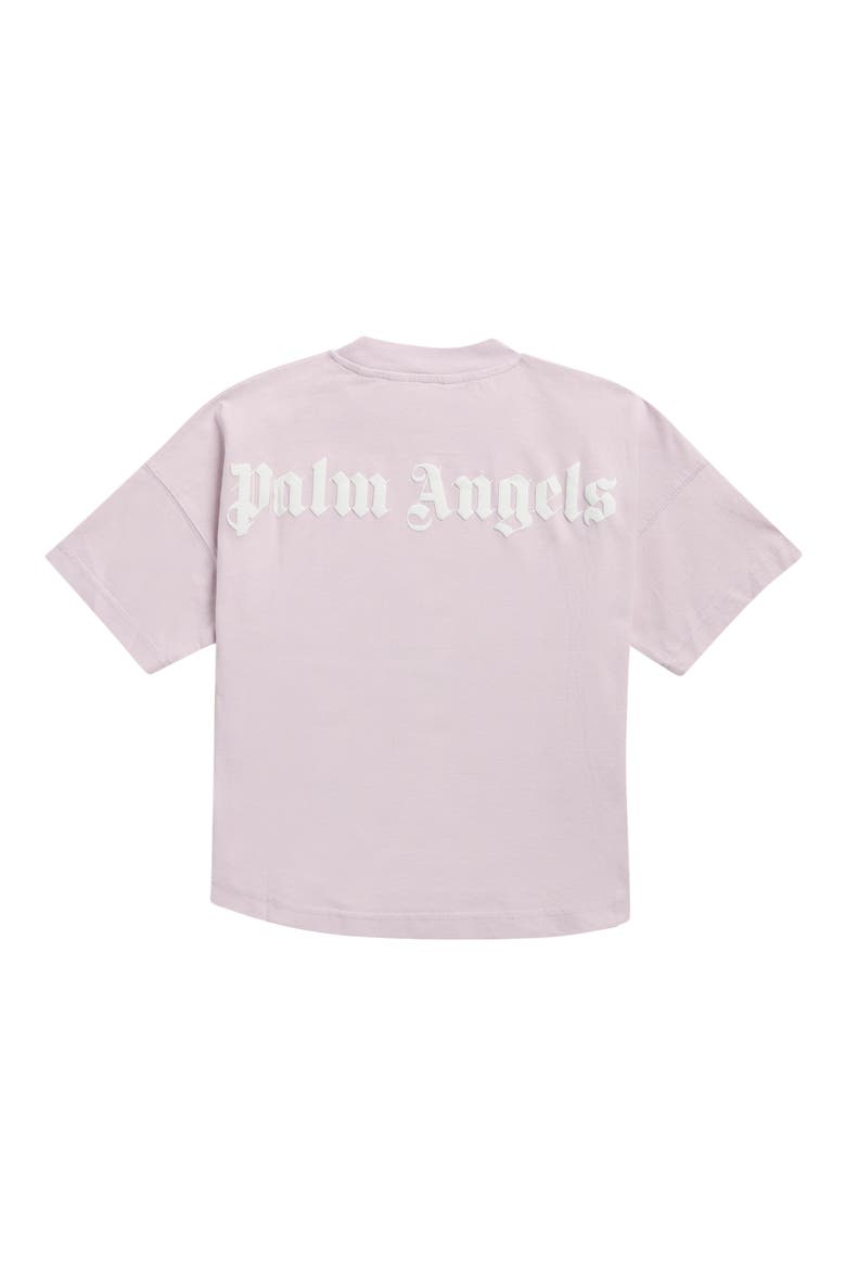Kids' Oversized Logo Graphic T-Shirt, Alternate, color, LILAC WHITE