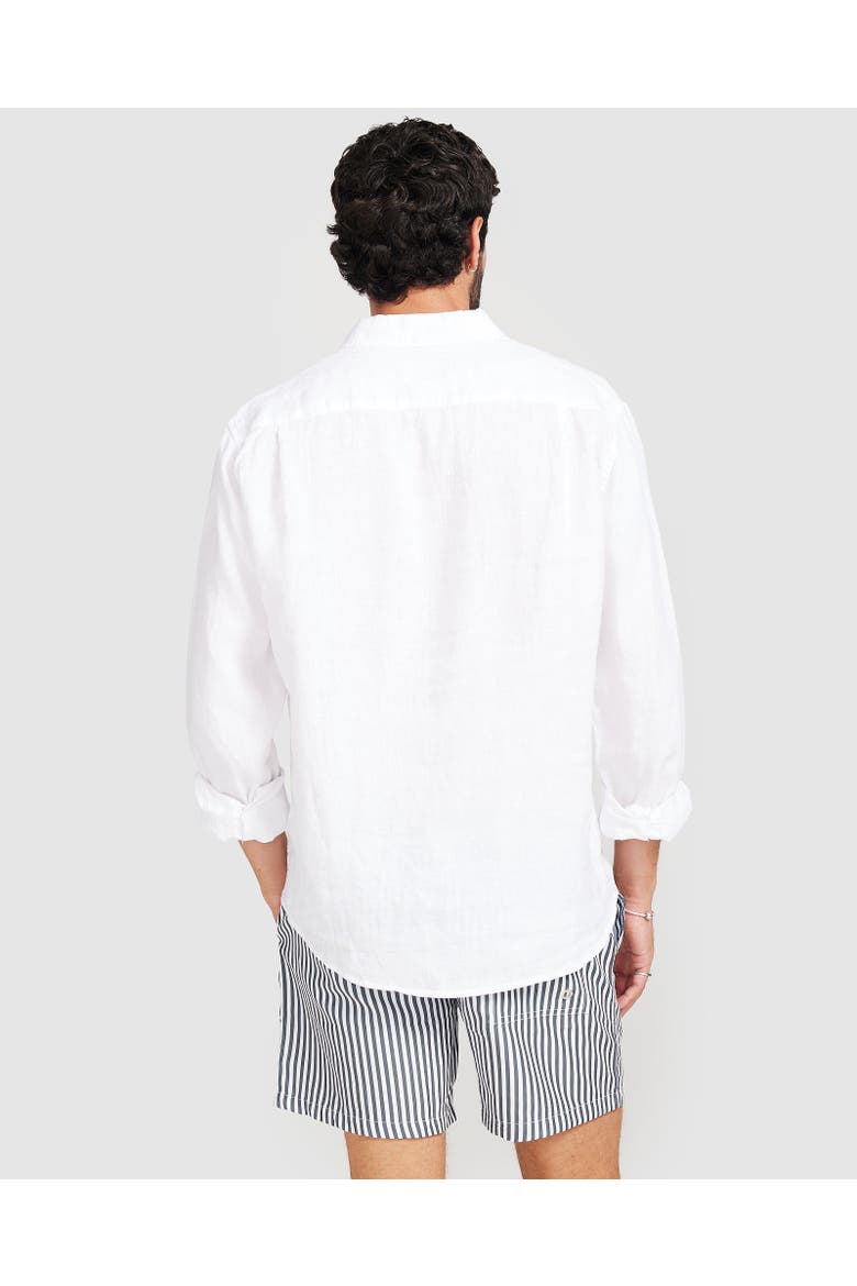 Linen Shirt, Alternate, color, White
