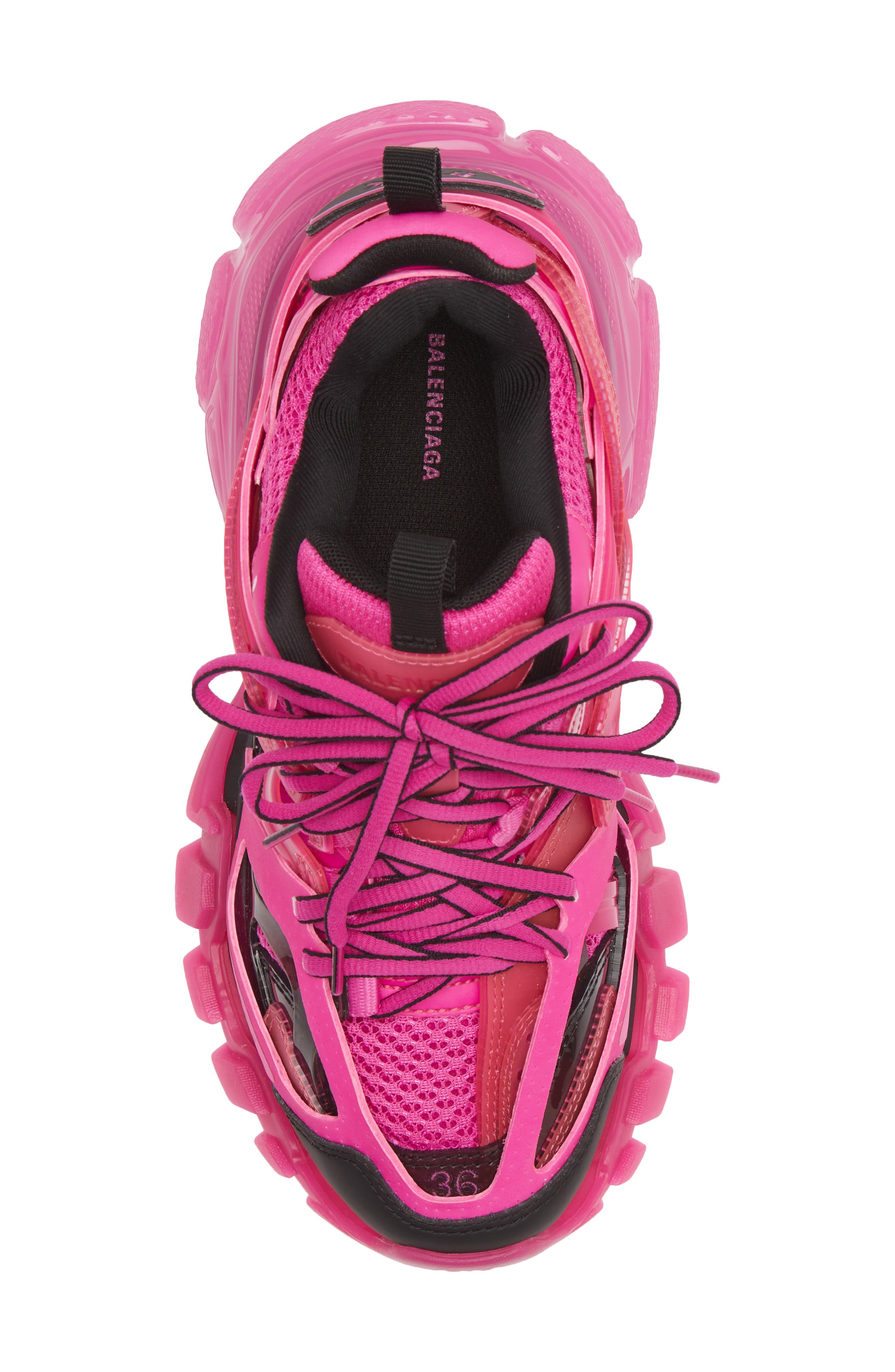 Balenciaga Track Clear Sole Sneaker, Alternate, color, 