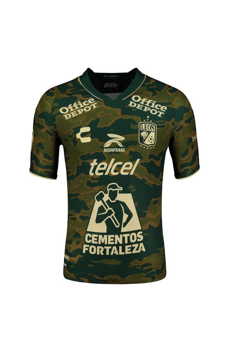 CHARLY Men's Charly  Green Club Leon 2023/24 Call of Duty Third Authentic Jersey, Alternate, color, 