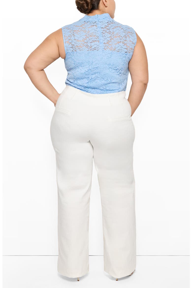 Casablanca Straight Leg Jeans, Alternate, color, White