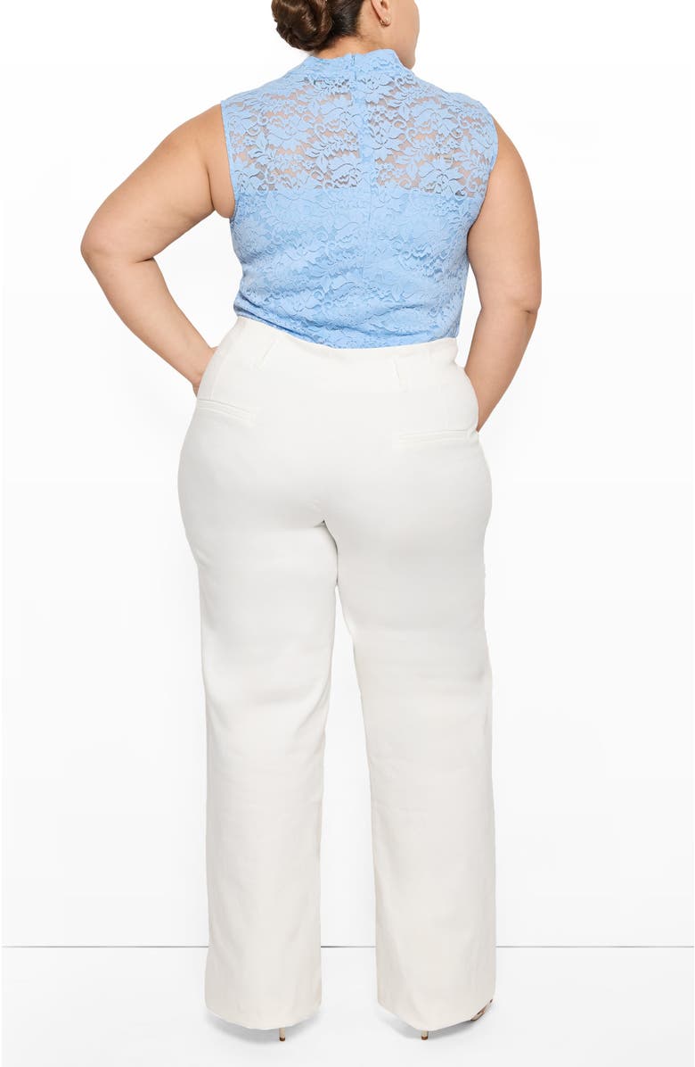 AS by DF Casablanca Straight Leg Jeans, Alternate, color, White