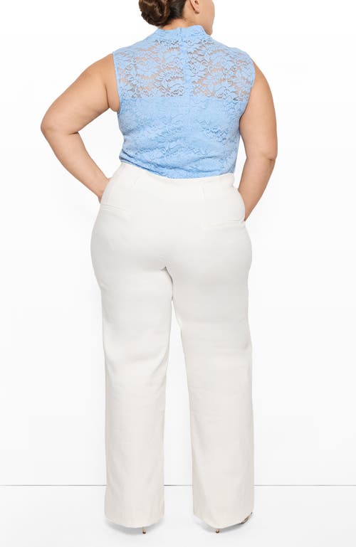 As B Y Df Casablanca Straight Leg Jeans In White