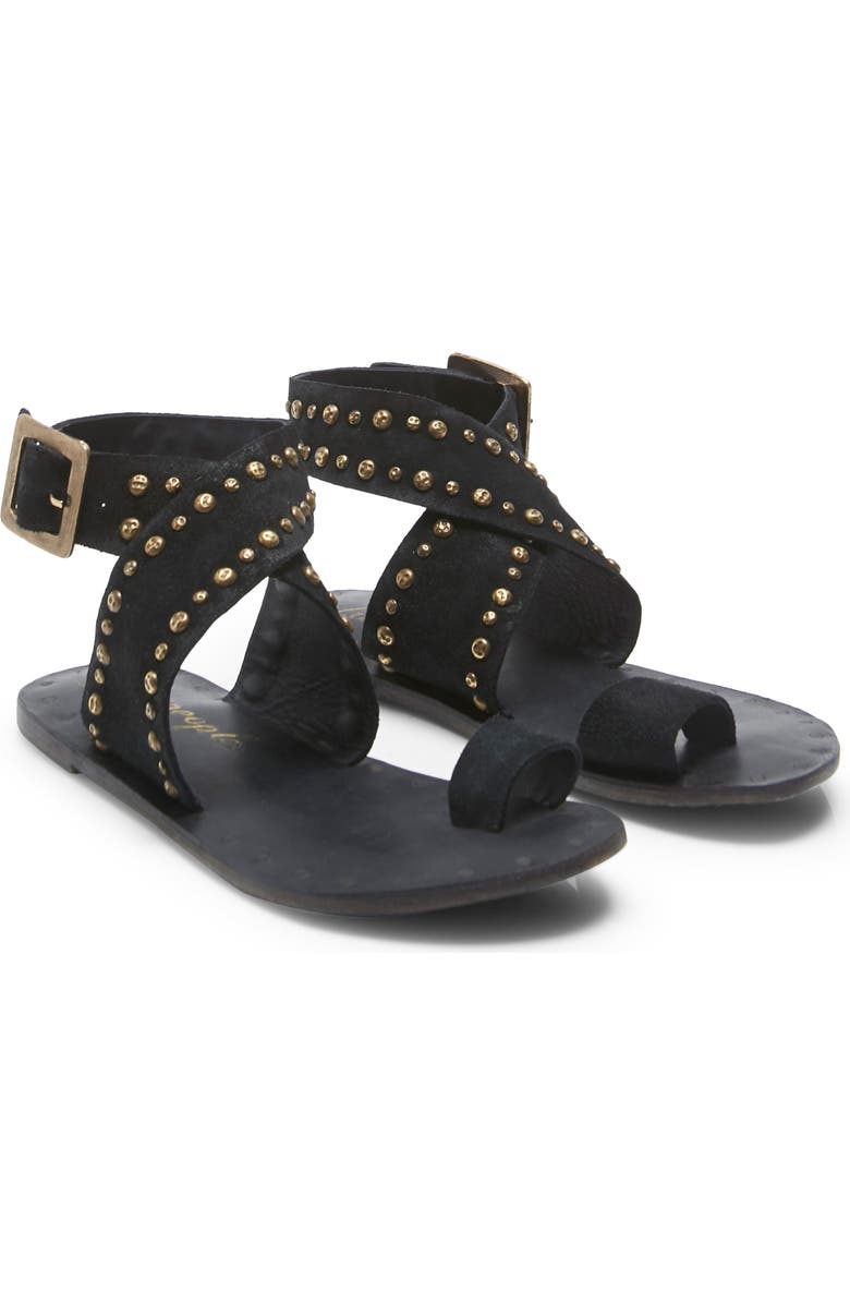 Free People Nassau Wrap Sandal, Alternate, color,