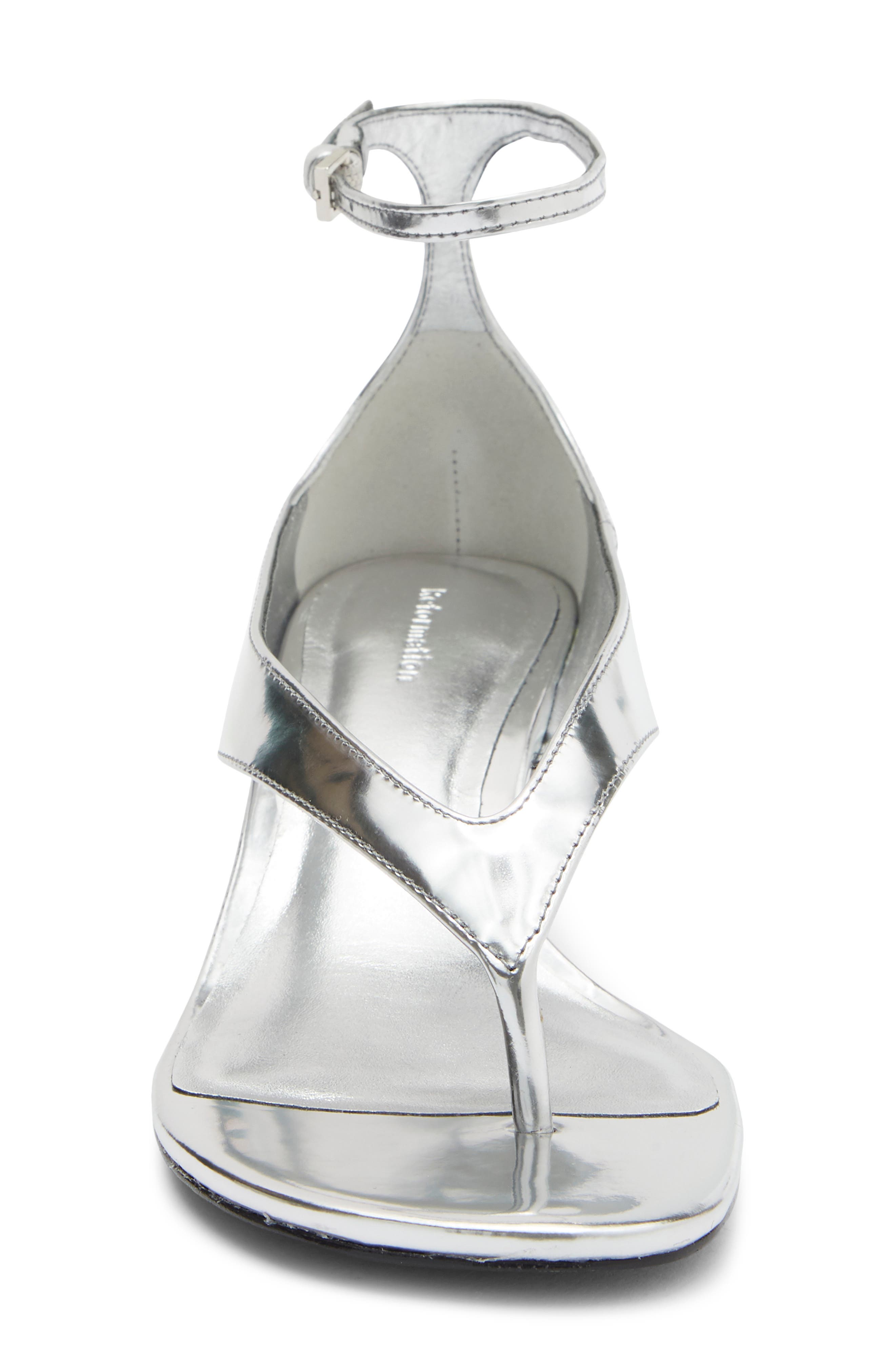 Stef Heeled Sandal, Alternate, color, MIRROR METALLIC