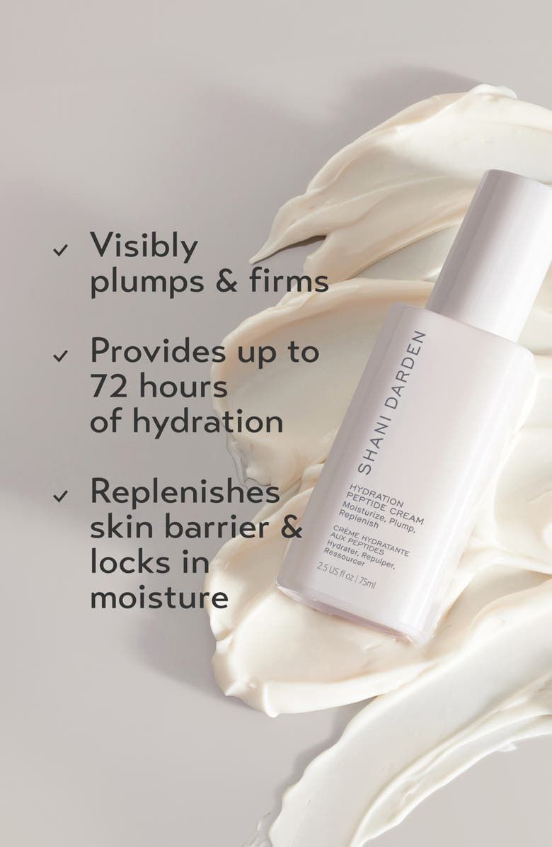 Shani Darden Skincare Hydration Peptide Cream, Alternate, color, 