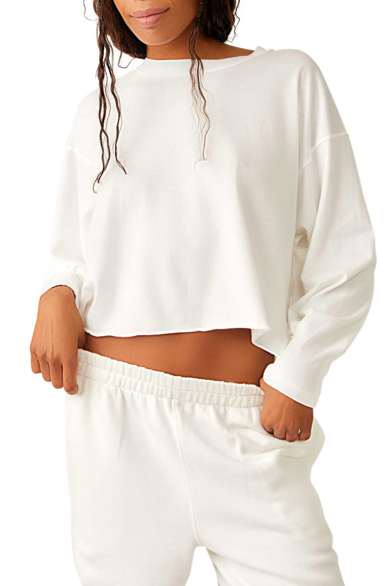 FP Movement Inspire Pullover, Main, color, WHITE
