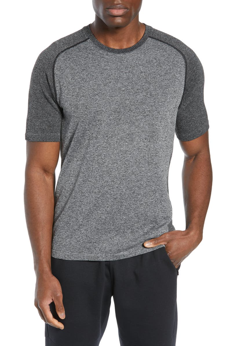 Zella Seamless Raglan T-Shirt, Main, color, 