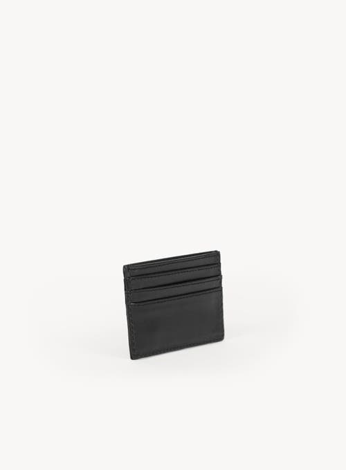 Deux Mains Call Signs Card Holder In Black