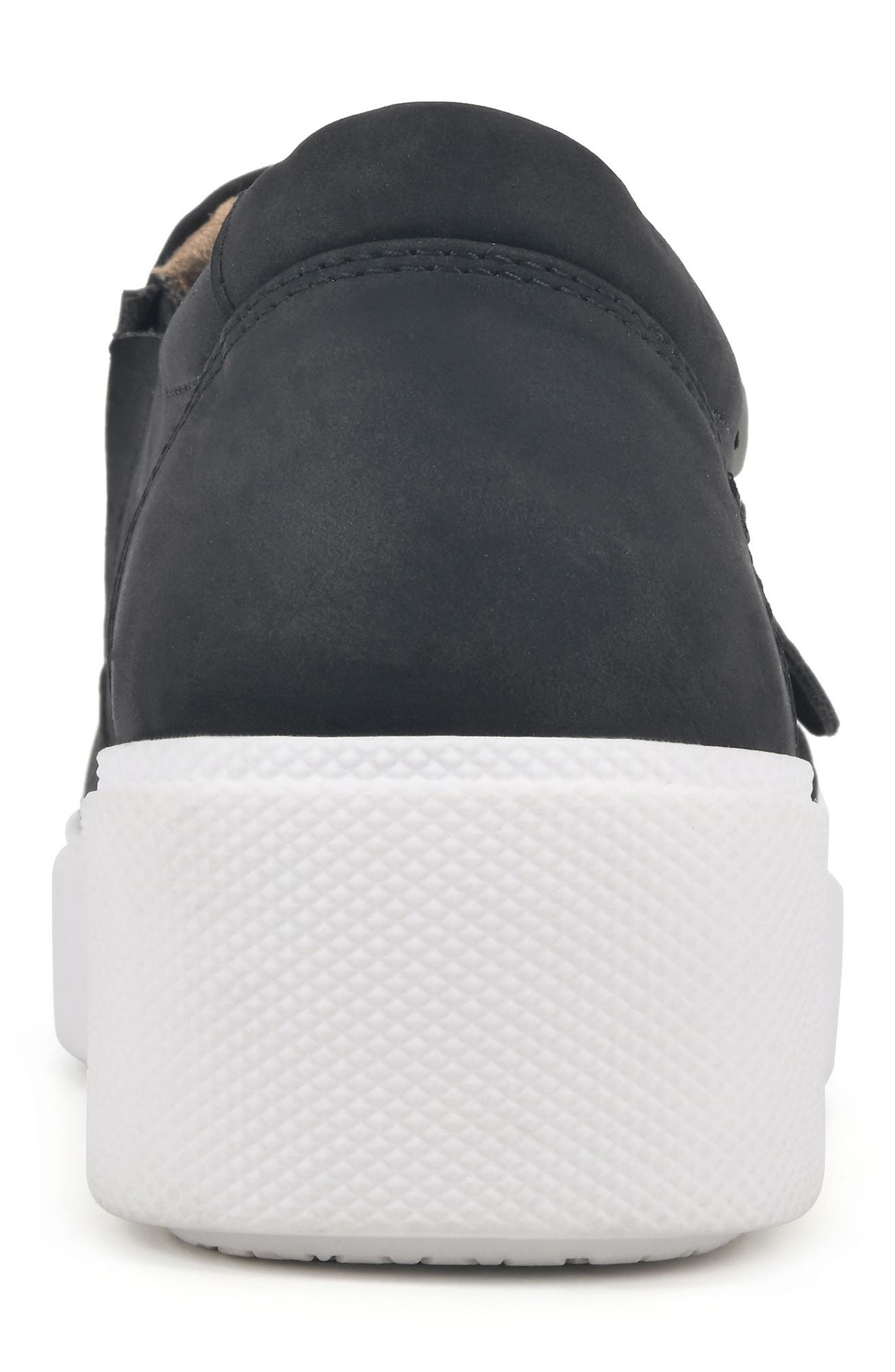 White Mountain Footwear WHITE MOUNTAIN Doubly Perforated Platform Wedge Sneaker, Alternate, color, 